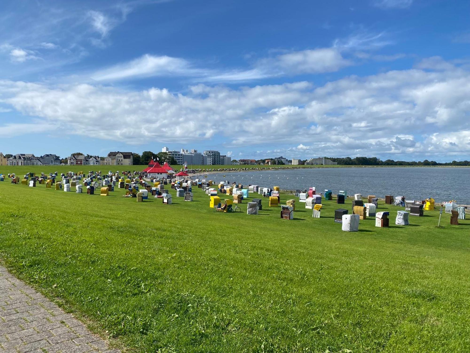 Kuestentraum Cuxhaven, Fewo Schoen & Modern, Strand -Grimmershoernbucht Exteriér fotografie
